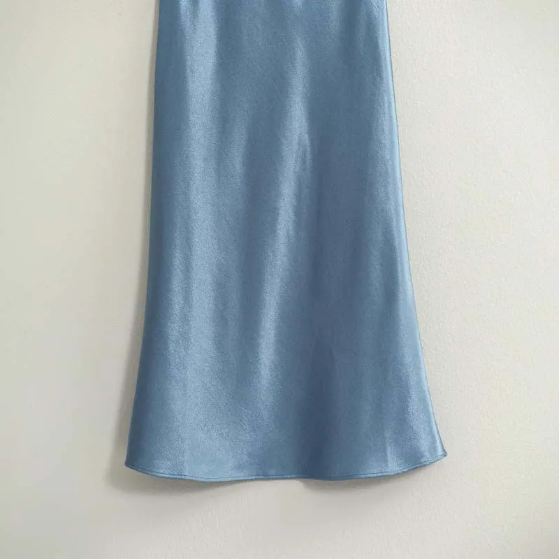 Satin Maxi Skirt