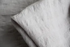 Self Check Silver Washed Linen