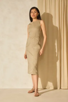 Serena|Midi Side Ring Dress