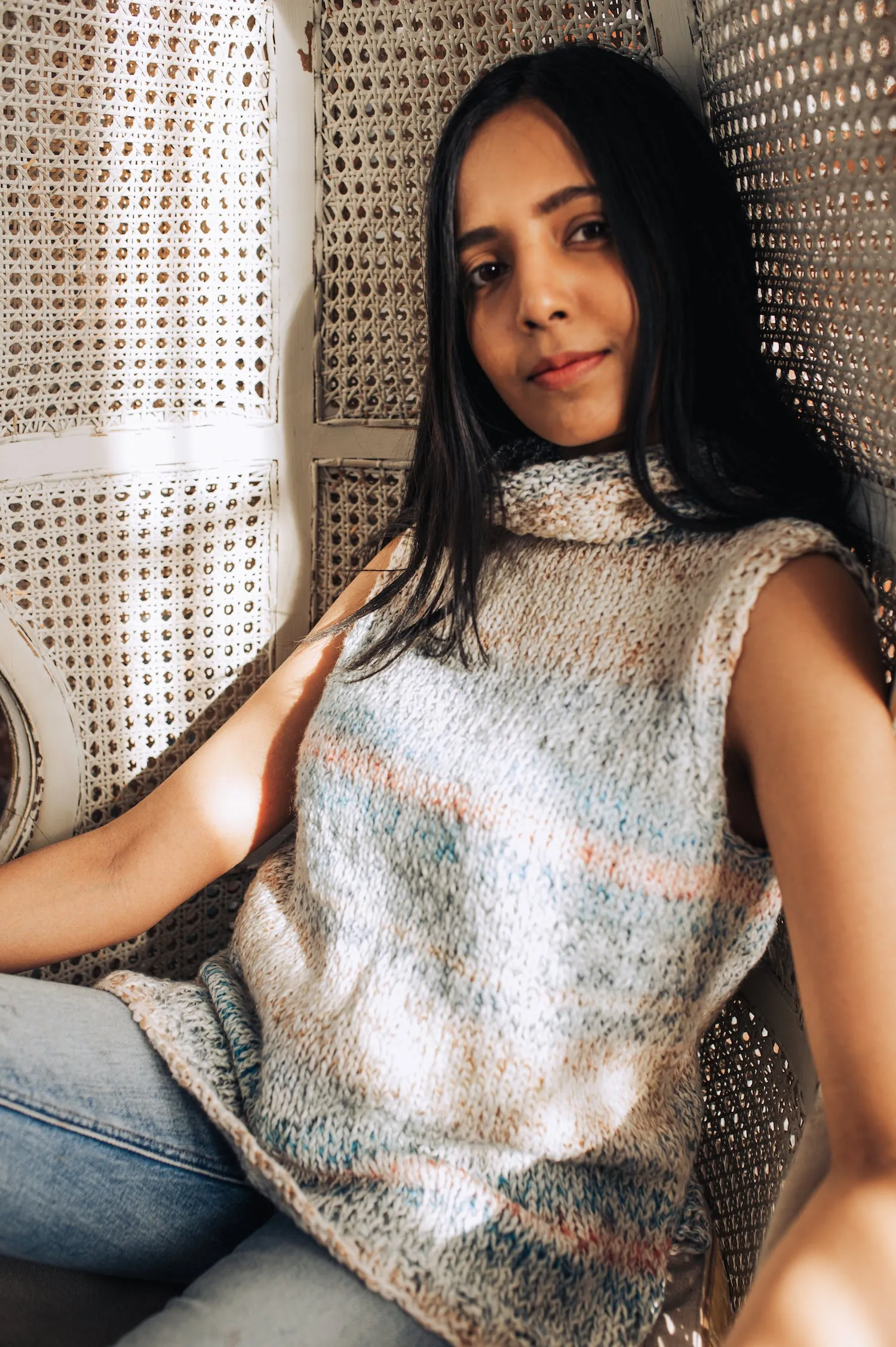 Serene Sleeveless Tunic (Knit)