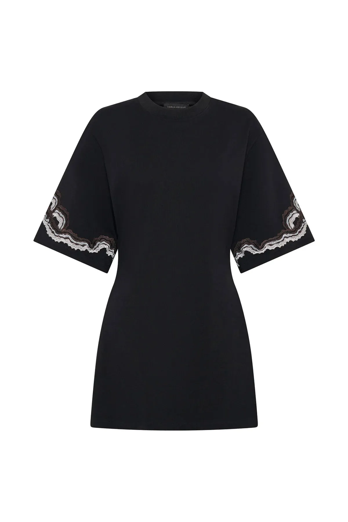 Serene Tee Dress - Black