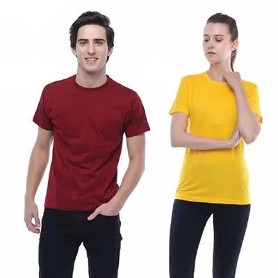 Short Sleeve T-Shirt with Matching Collar (Unisex)