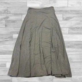 Skirt Maxi By Bay Studio In Grey, Size: Petite  M