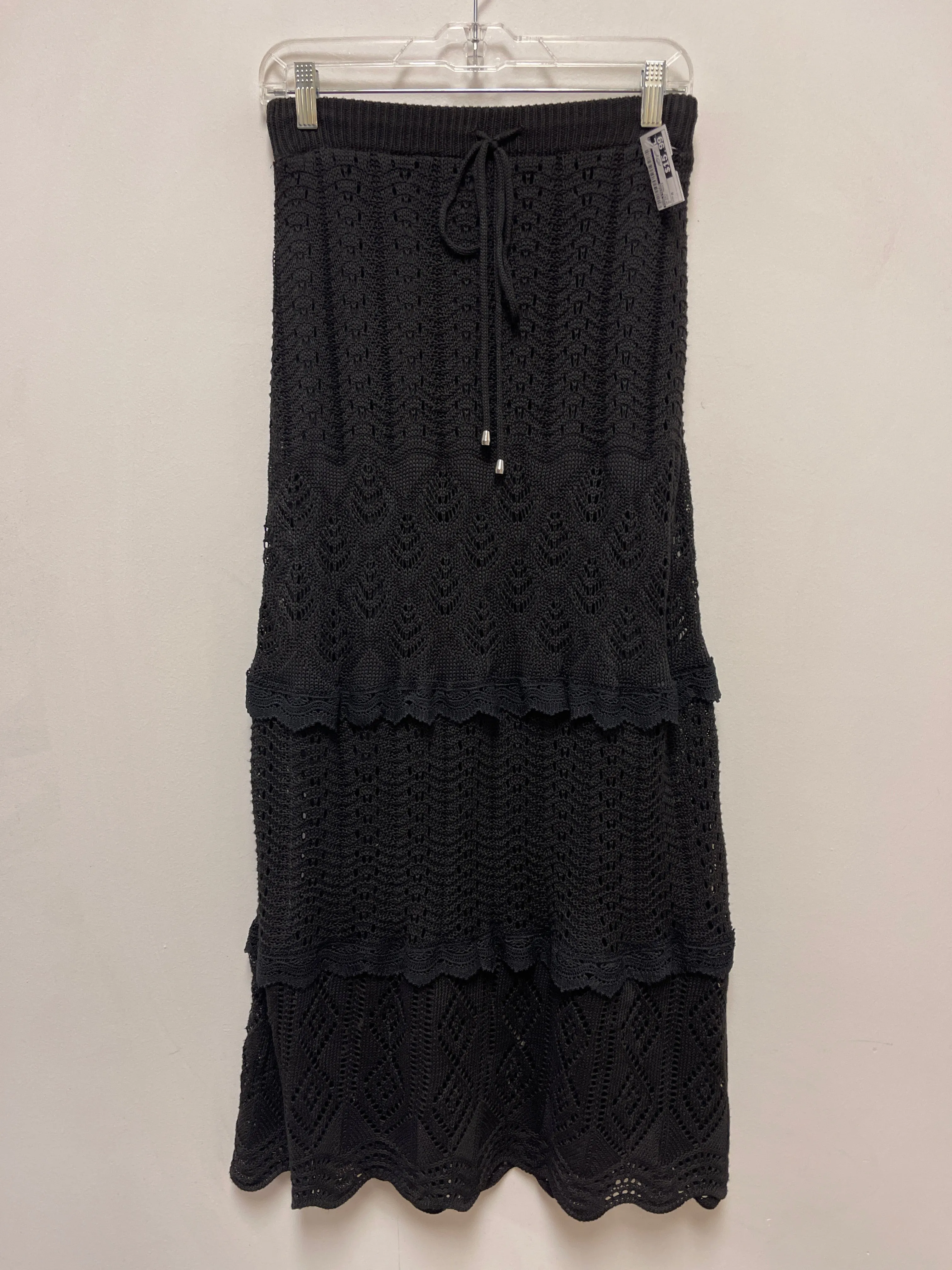 Skirt Maxi By Solitaire In Black, Size: M