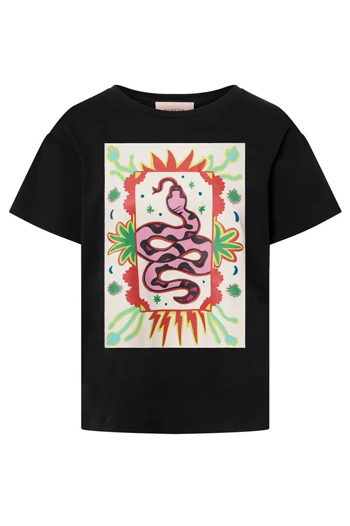 Spirit Snake T-shirt - Black
