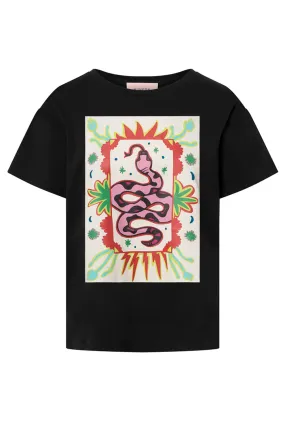 Spirit Snake T-shirt - Black