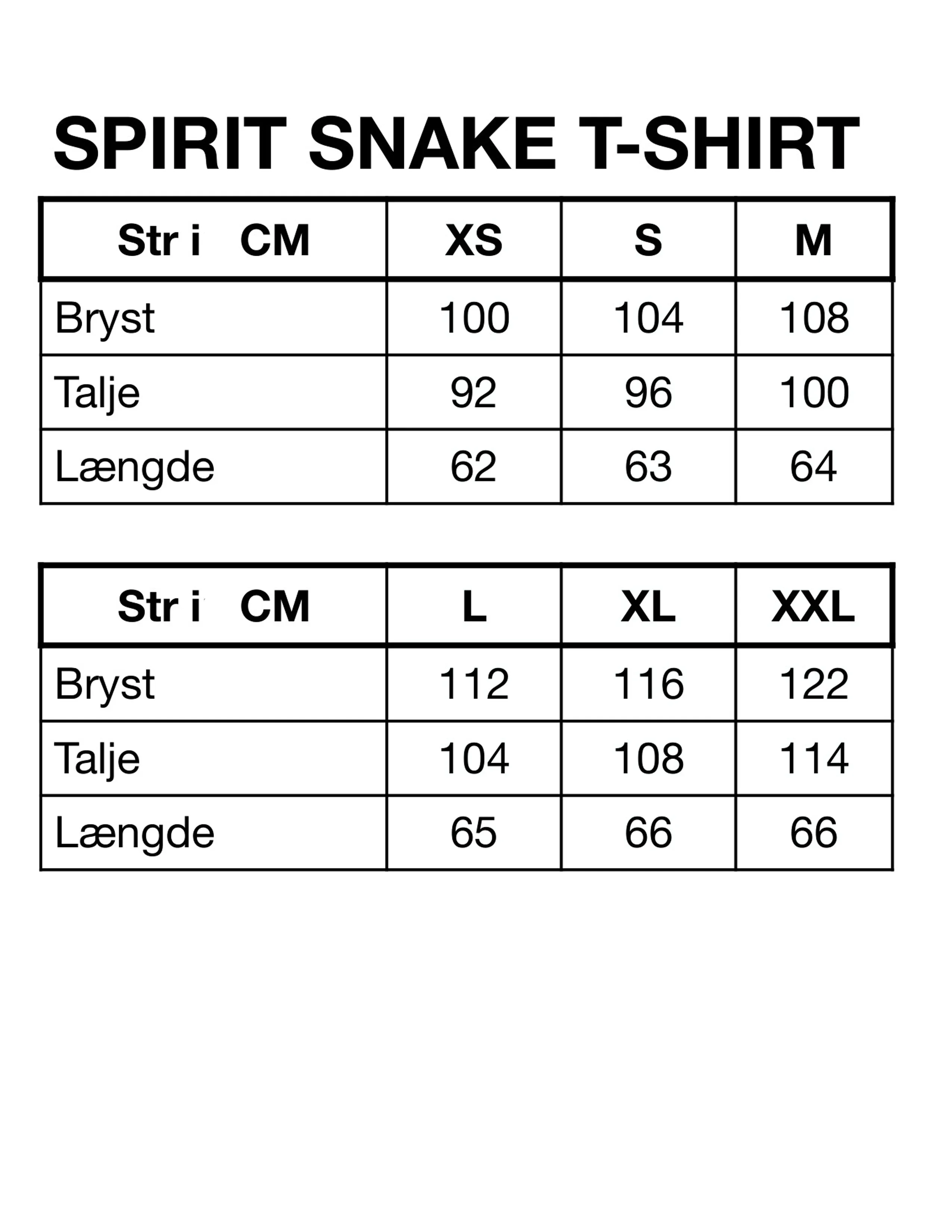 Spirit Snake T-shirt - Black