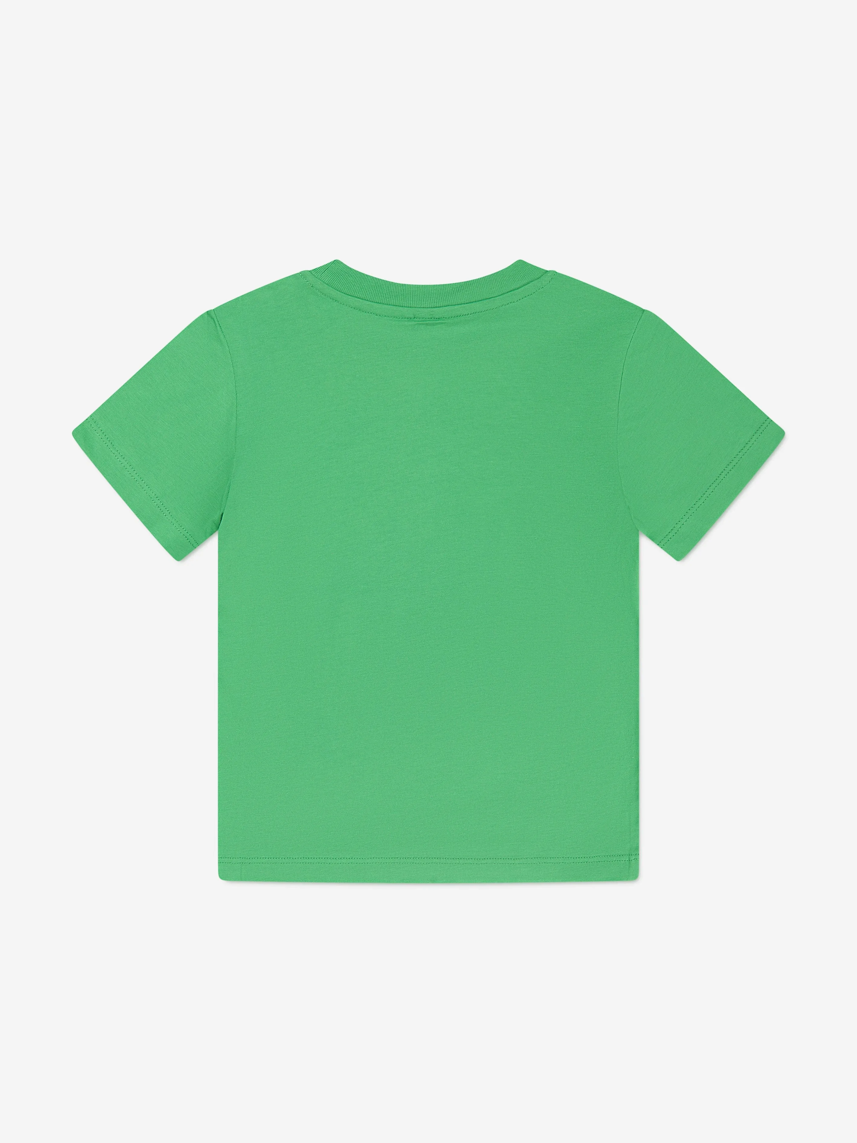 Stella McCartney Boys Monkey Print T-Shirt in Green