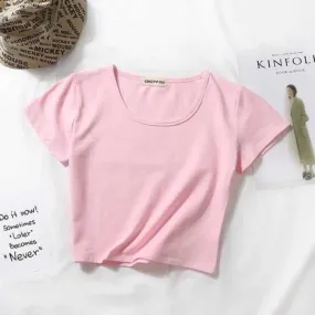 Stylish and Comfortable Crop TShirt
