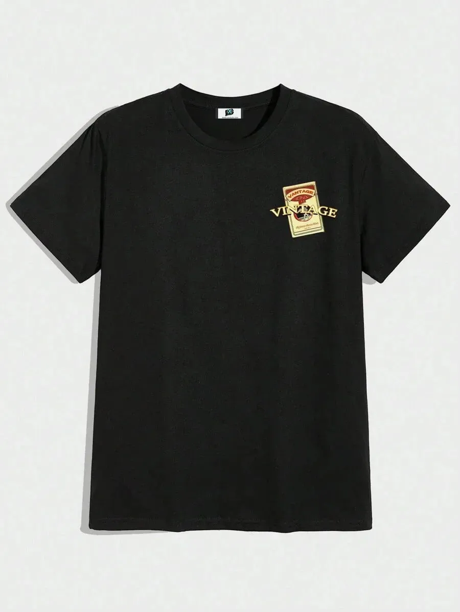 SXV  'Vinatge’ Printed Cool Aesthetic Oversized Baggy T-shirt