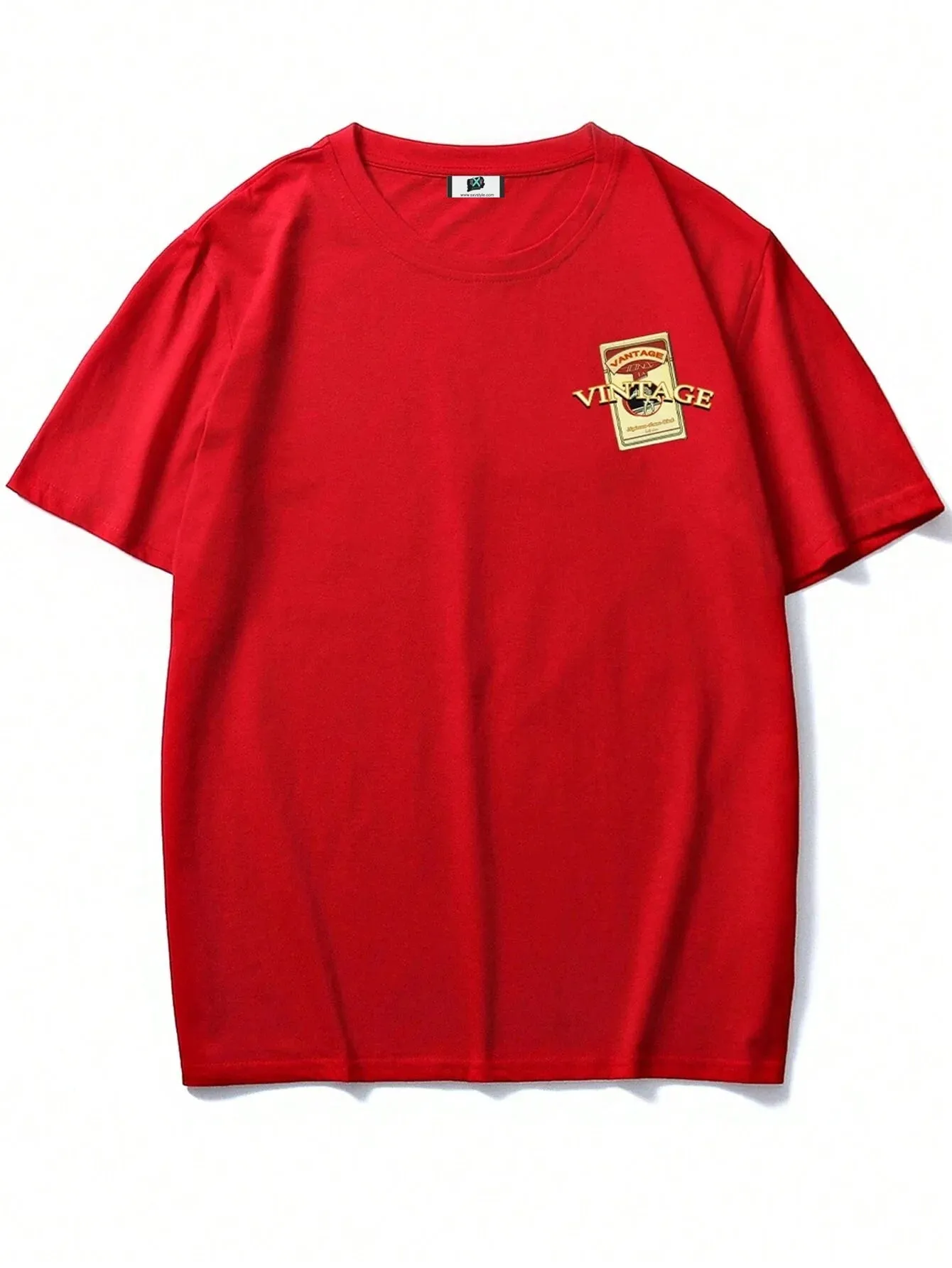 SXV  'Vinatge’ Printed Cool Aesthetic Oversized Baggy T-shirt