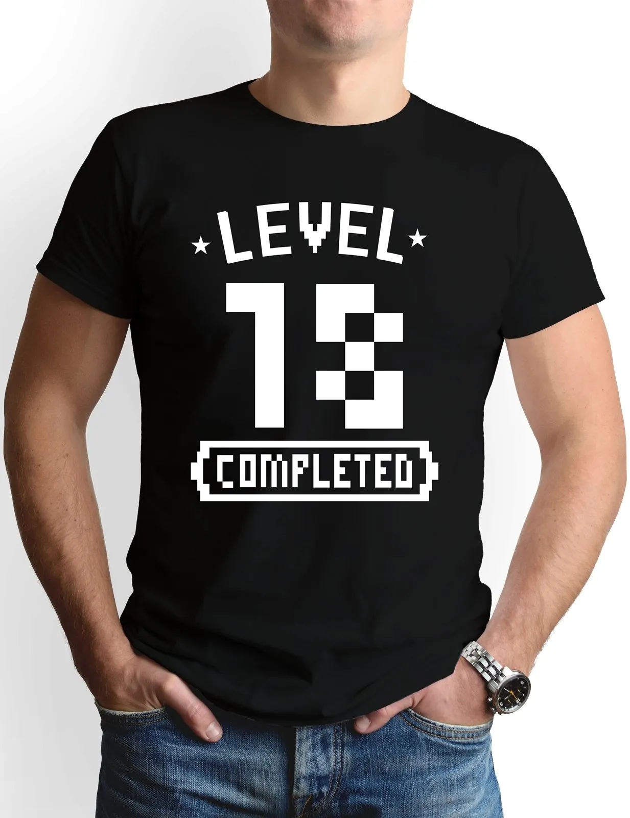 T-Shirt Herren - Level 18 completed
