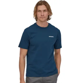 T-Shirt Patagonia P-6 Logo Responsibili - Blu
