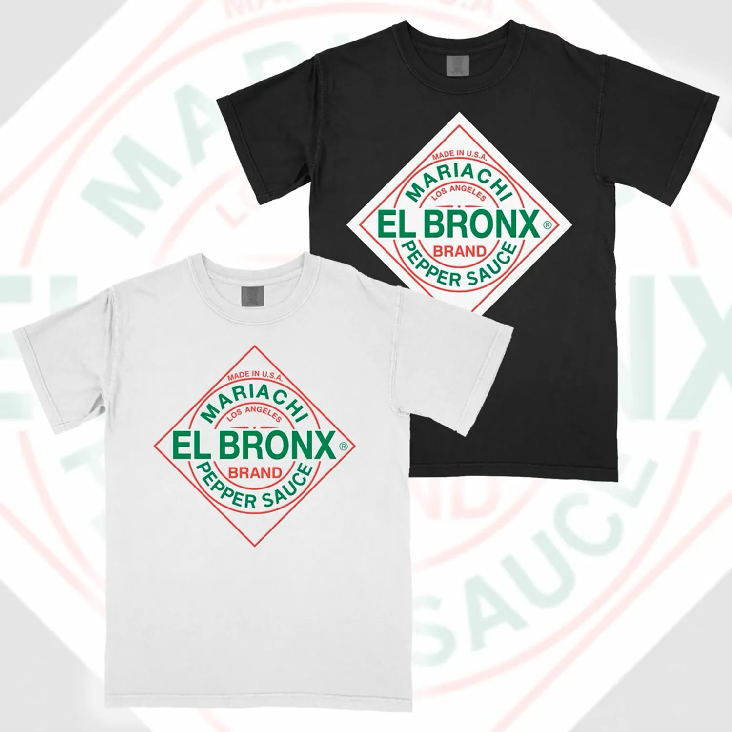 Tabasco El Bronx Tee (White or Black)