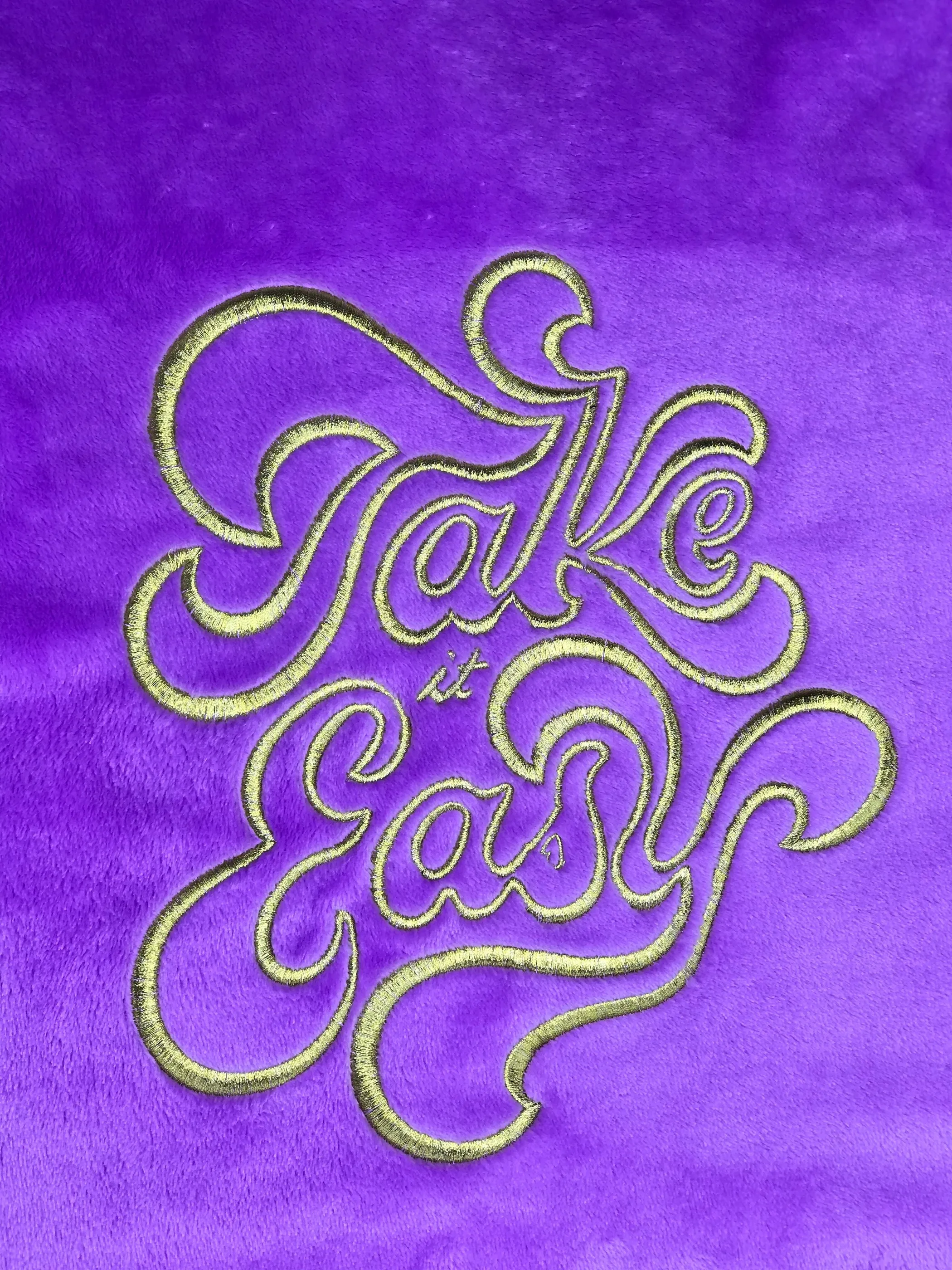 Take it Easy Plush Fleece Robe