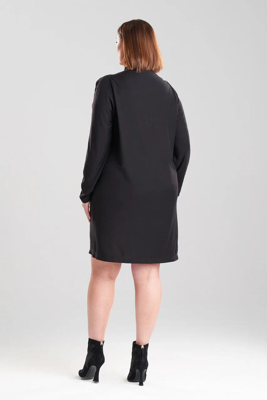 TENCEL™ Jersey Drape Dolman Sleeve Dress