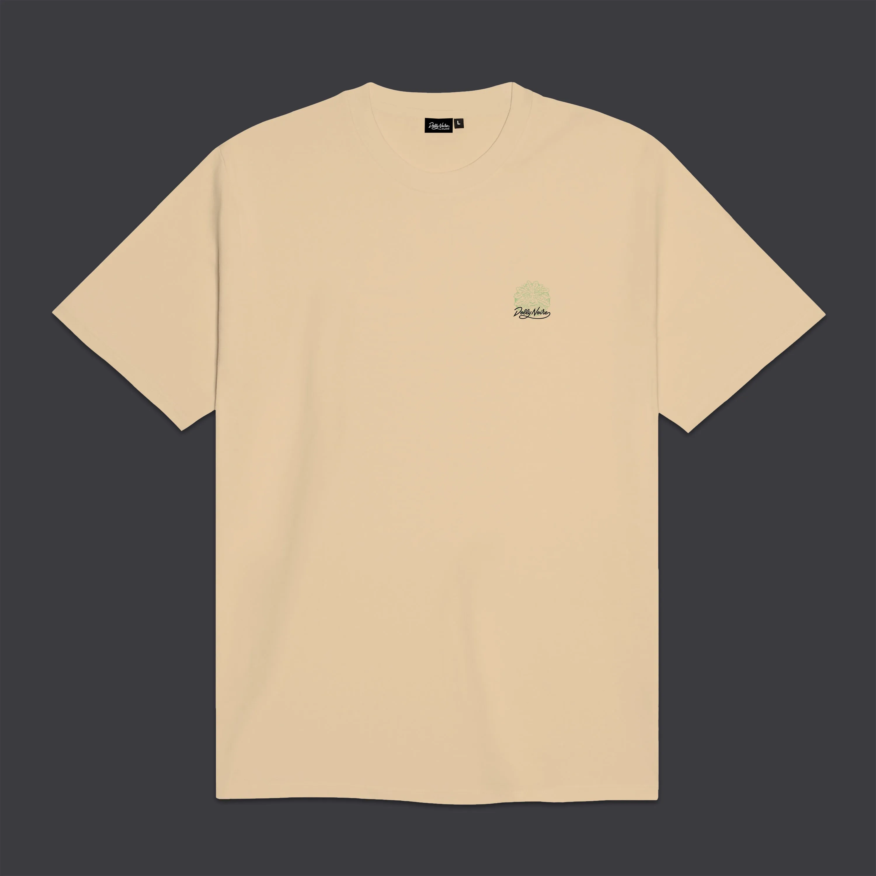 The Green Man Tee Beige