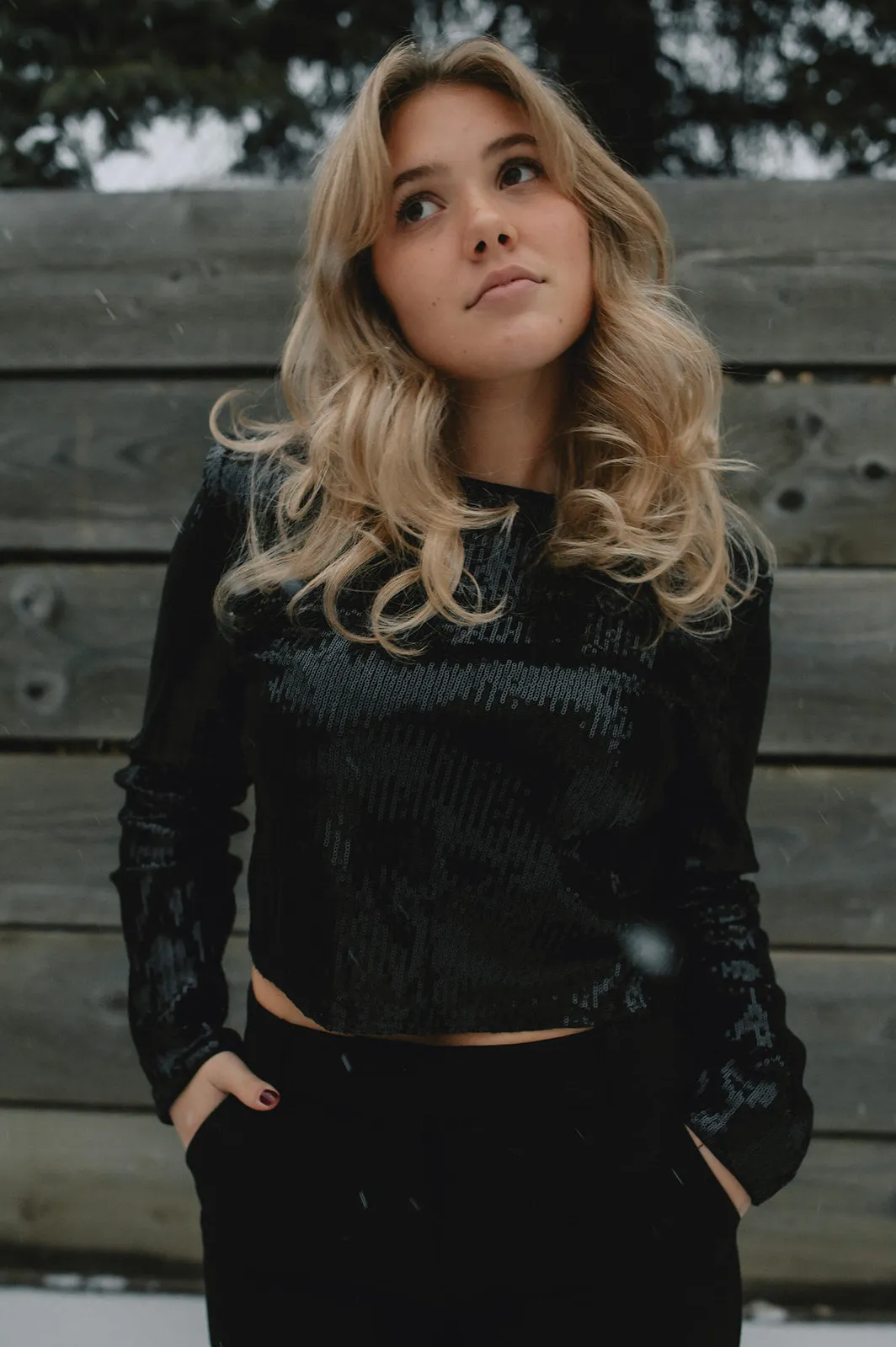 The Tessa Straight Leg Trouser - Black
