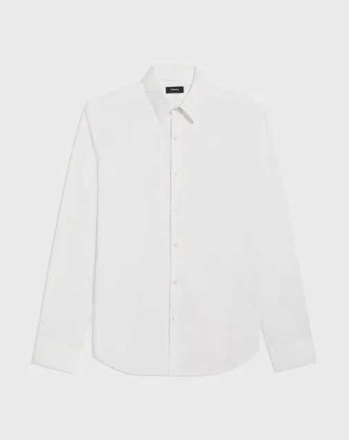 Theory Sylvain Shirt in Good Cotton