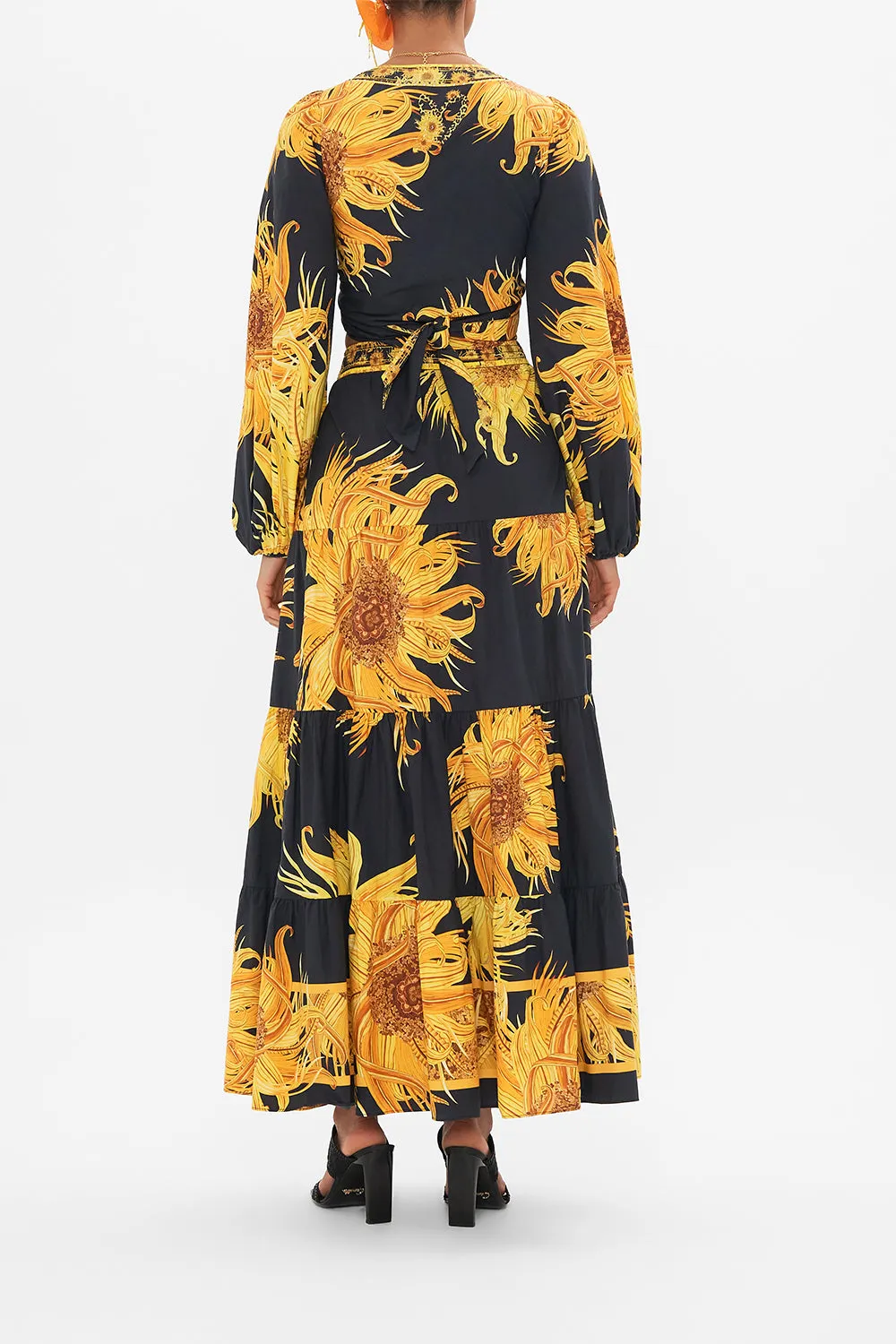 TIERED MAXI SKIRT MAKE ME YOUR MASTERPIECE