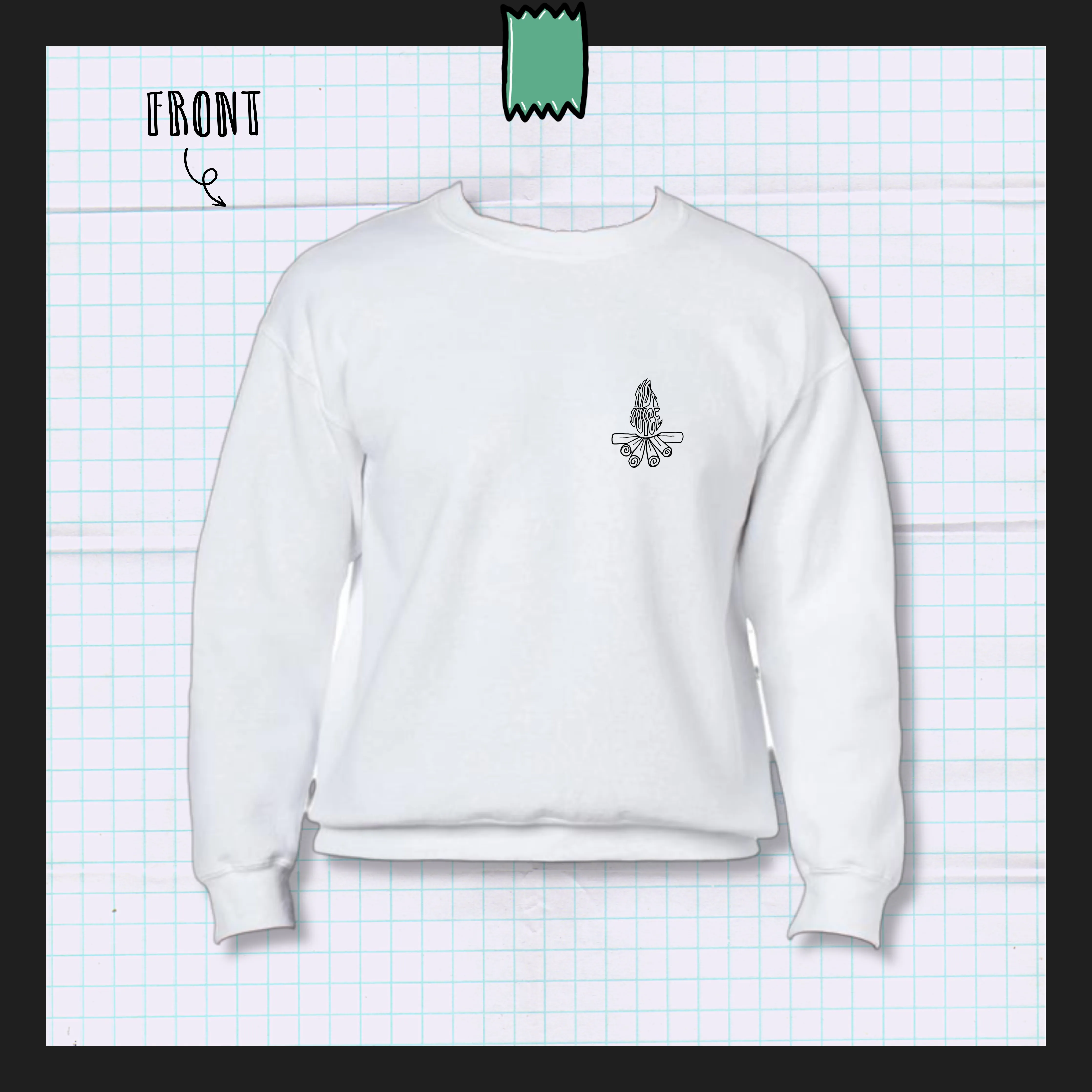 TOASTIN' GHOSTS | Unisex Crewneck Jumper