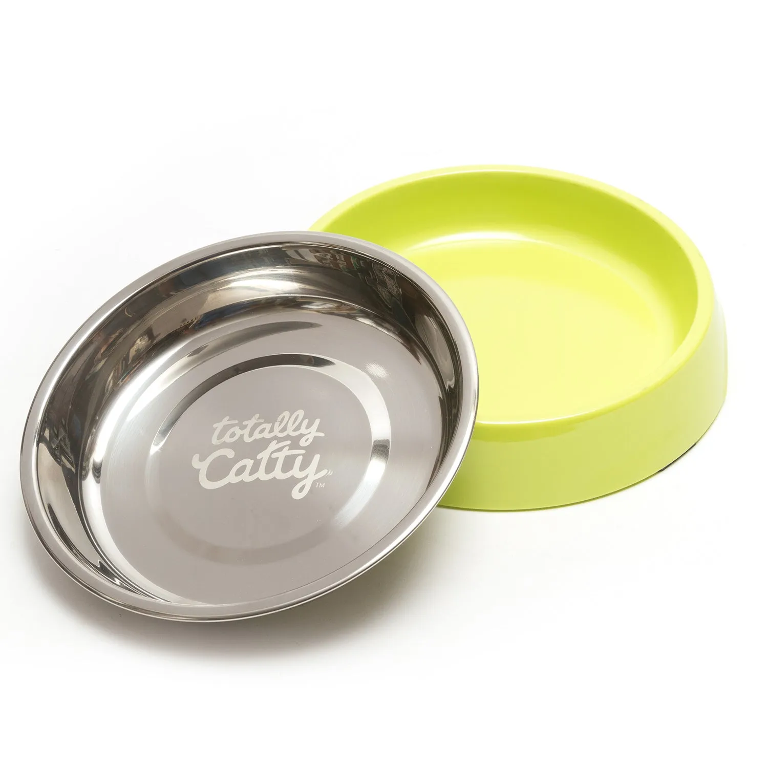 Totally Catty Single Cat Diner, Medium, 1.75 Cup Bowl