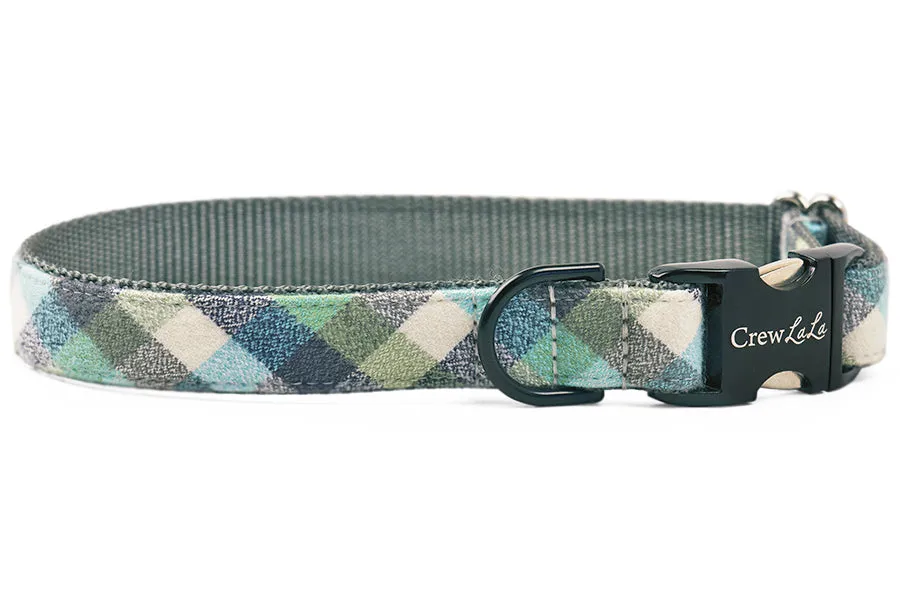 Tucker Flannel Dog Collar