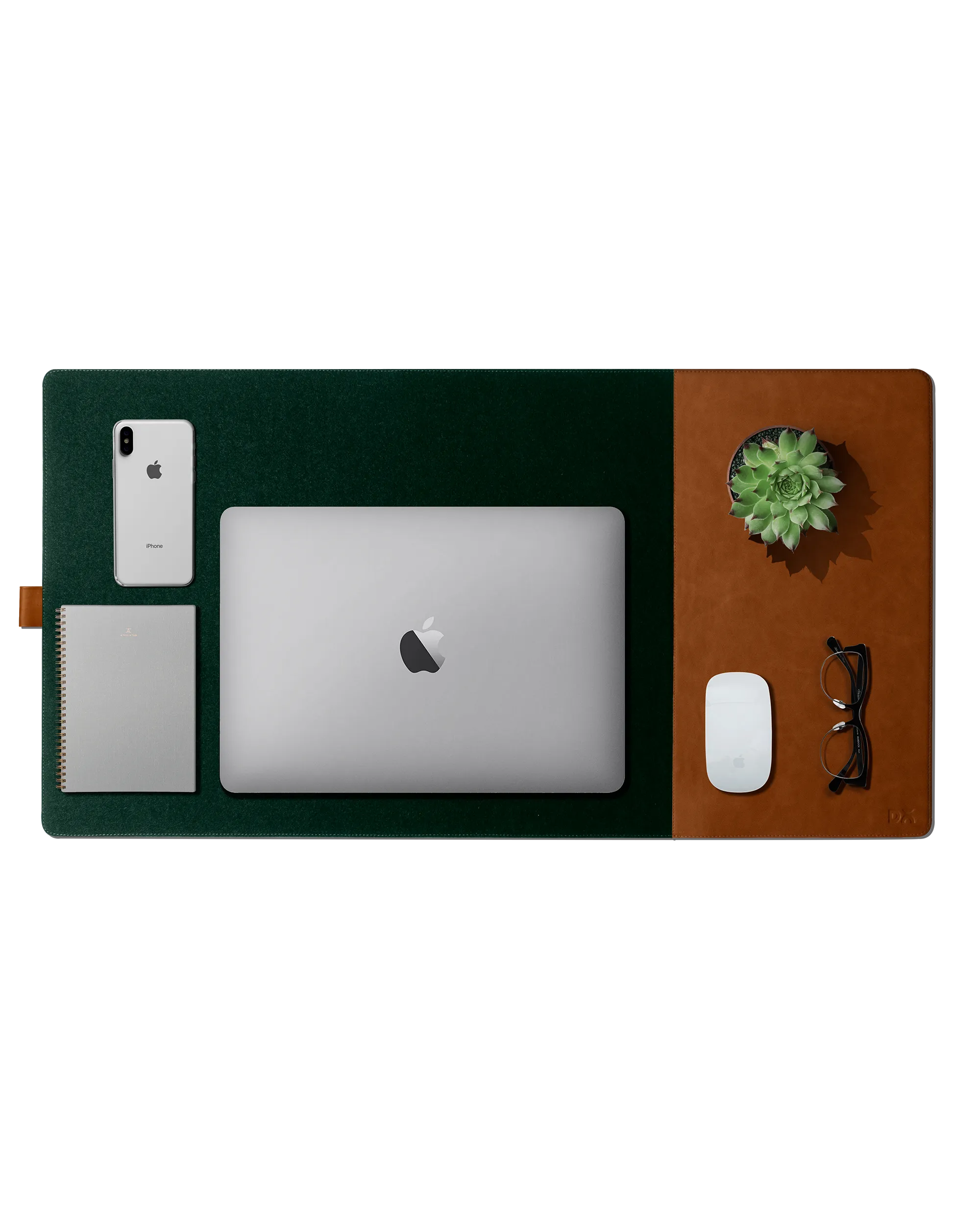 Turf 2.0 Felt Desk Mat and Mouse Pad - (Grey)