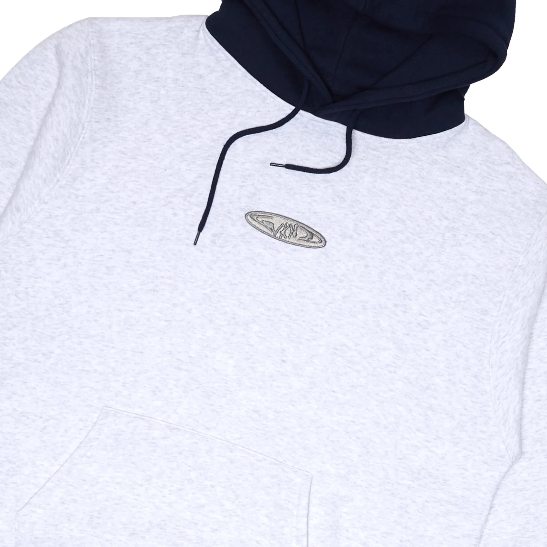 Two Tone Hoodie - Heather / Navy
