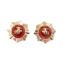 Uniform Collar Ornaments Evening Dress Regular Member - Screw Back