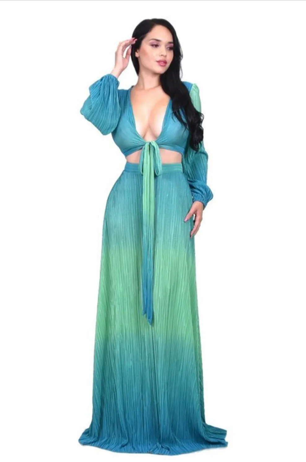 Valley Gal Two Piece Maxi Set
