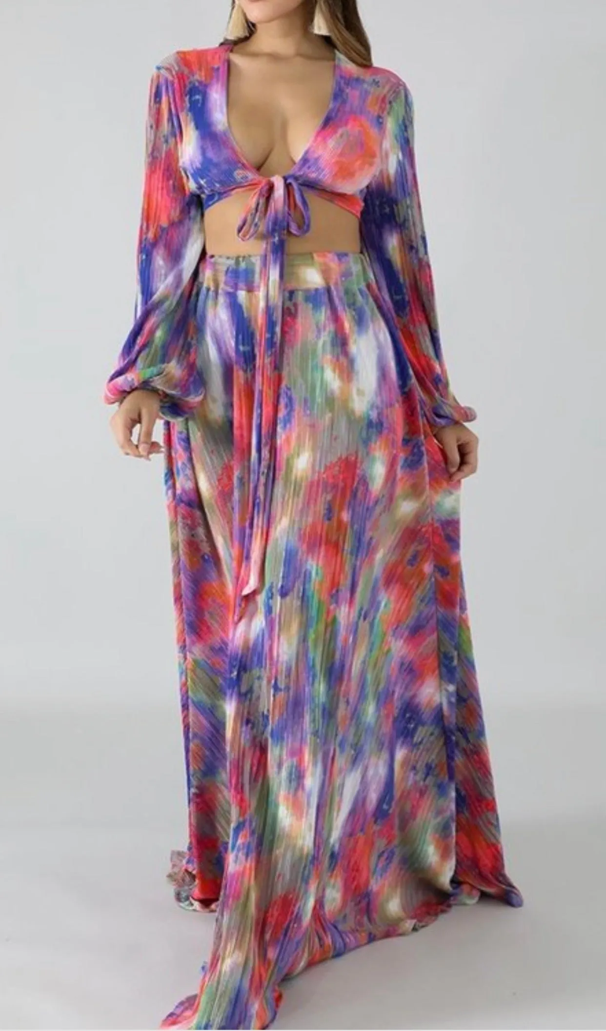 Valley Gal Two Piece Maxi Set
