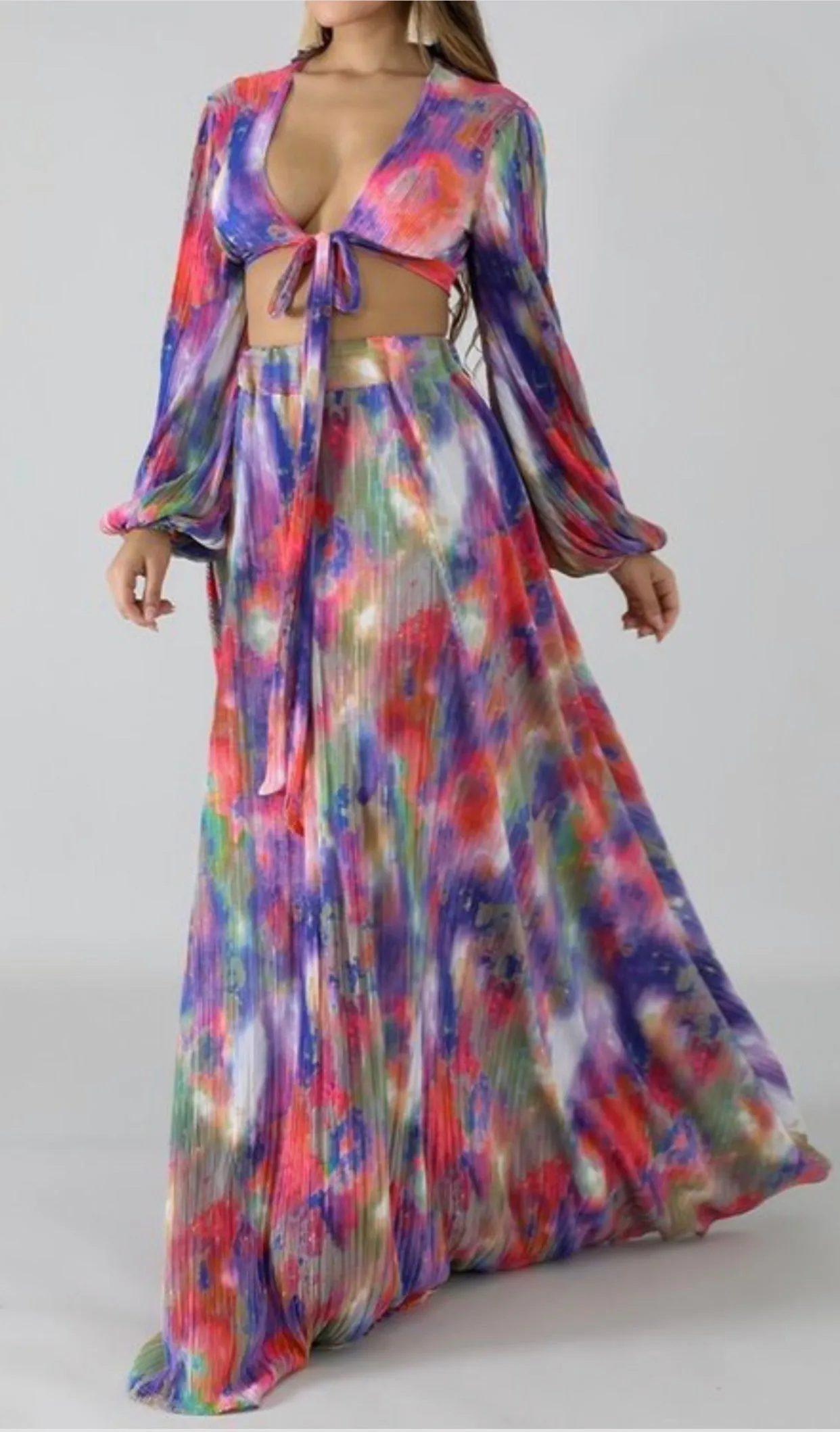 Valley Gal Two Piece Maxi Set