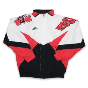 Vintage Nebraska Track Jacket Large
