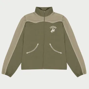 Western Track Jacket (Olive)