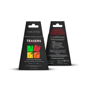 Wicked Teaser Fresh Fruit Lubricant Taster Set