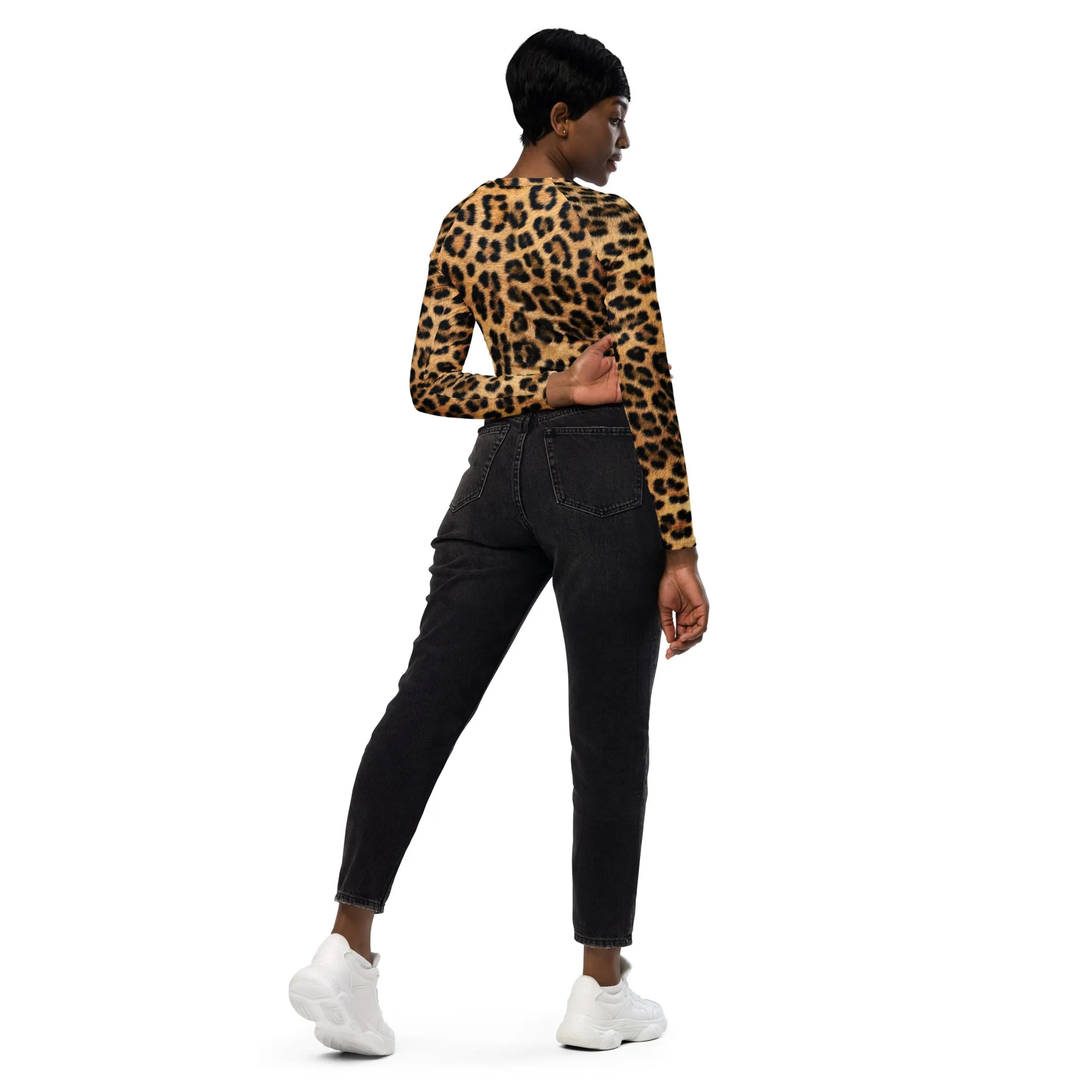 Wild at Heart Recycled Crop Top
