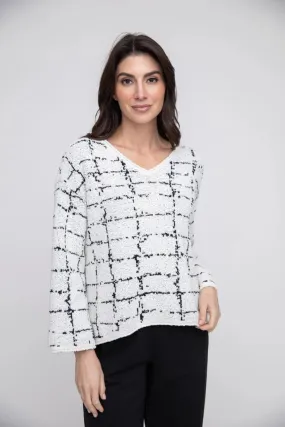Windowpane Pullover