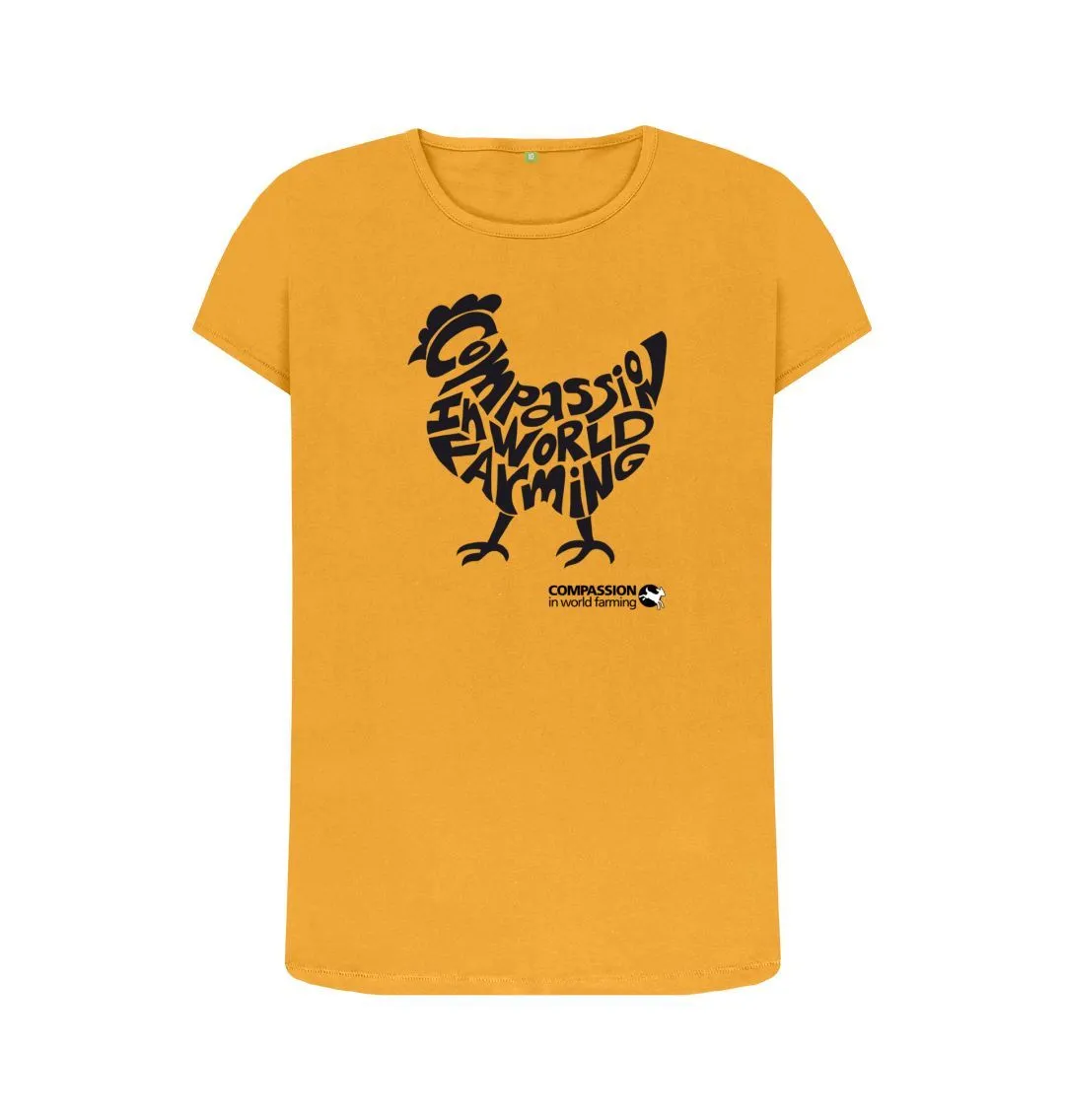 Women's Compassion Chicken  T-Shirt