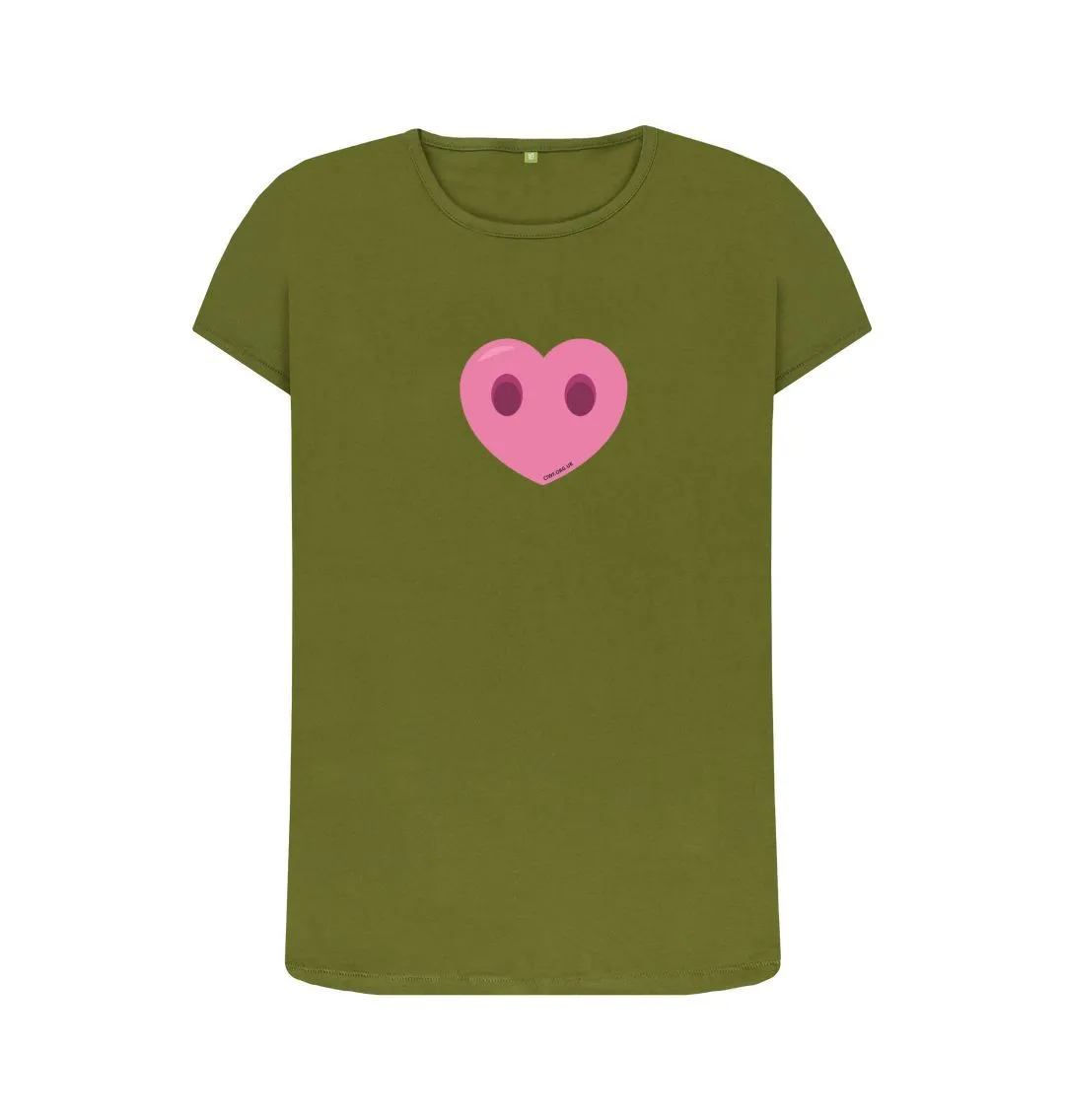 Women's Compassion Heart T-Shirt
