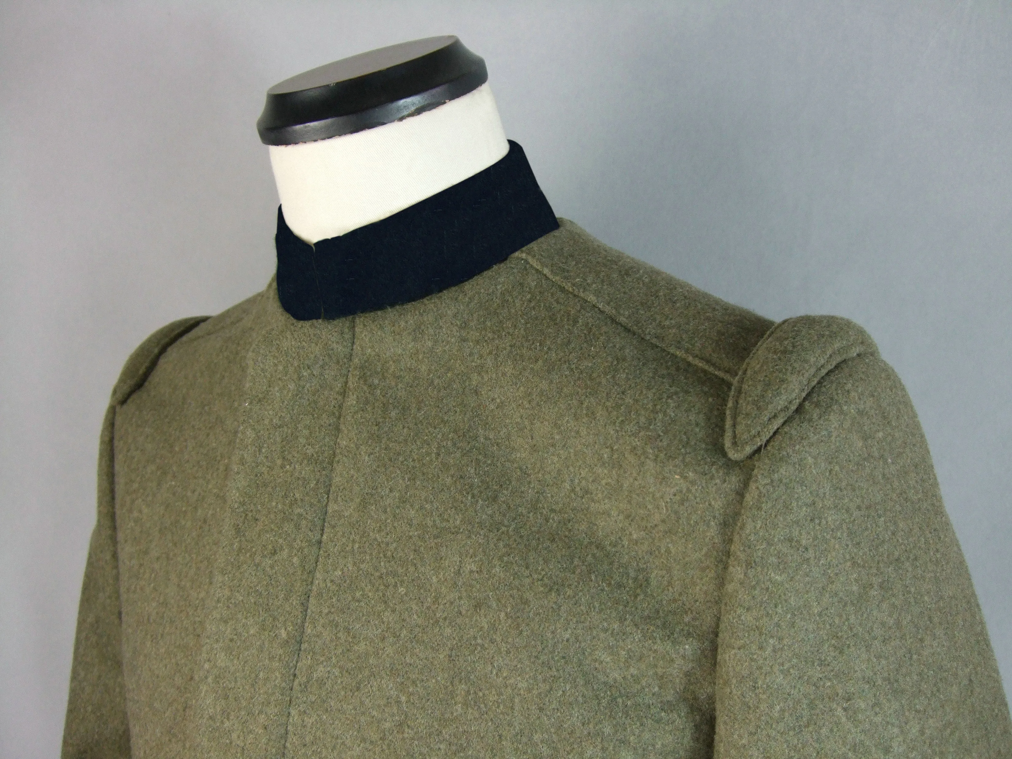 WW1 Italy Model 1909 Light Grey Green Wool Tunic Giubba Enlisted Jacket