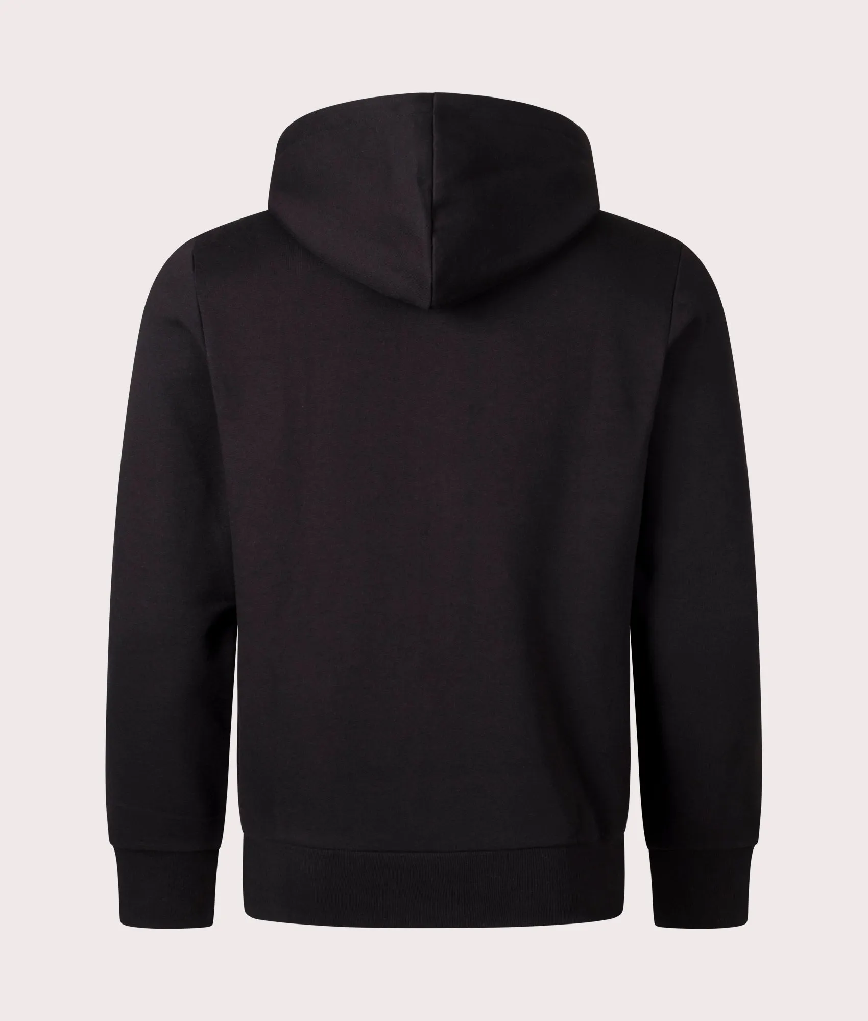 Zip Through Logo Hoodie